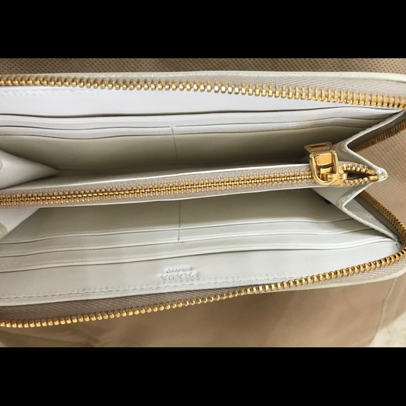 White rhinestones Prada wallet - Picture 3 of 6